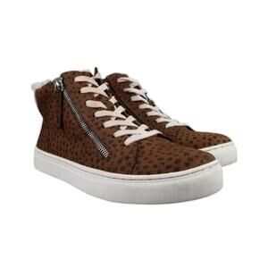 Universal Thread Shoes Womens 8.5 Sneakers Fashion Casual High Top Zip Faux Fur